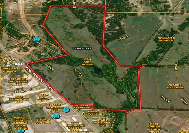 Photo 1 of Land for sale at Tbd Hwy 920 Hwy, Peaster, TX 76088 | MLS# 20675815 | Listing updated on 2026-07-14