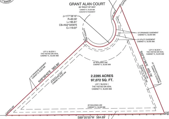 Photo 2 of Land for sale at 109 Grant Alan Ct, Weatherford, TX 76085 | MLS# 20704891 | Listing updated on 2026-09-15