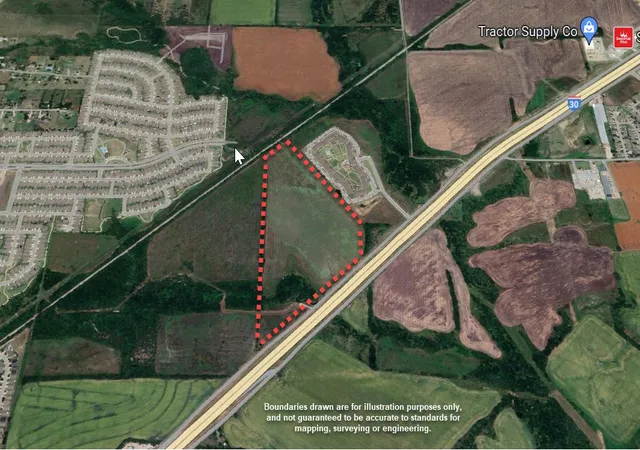 Photo 2 of Land for sale at Tbd W I 30 W, Royse City, TX 75189 | MLS# 20743944 | Listing updated on 2025-12-29