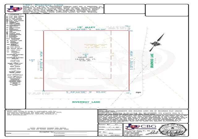Photo 1 of Land for sale at 1901 Riverway Ln, Lancaster, TX 75146 | MLS# 20770380 | Listing updated on 2026-07-19