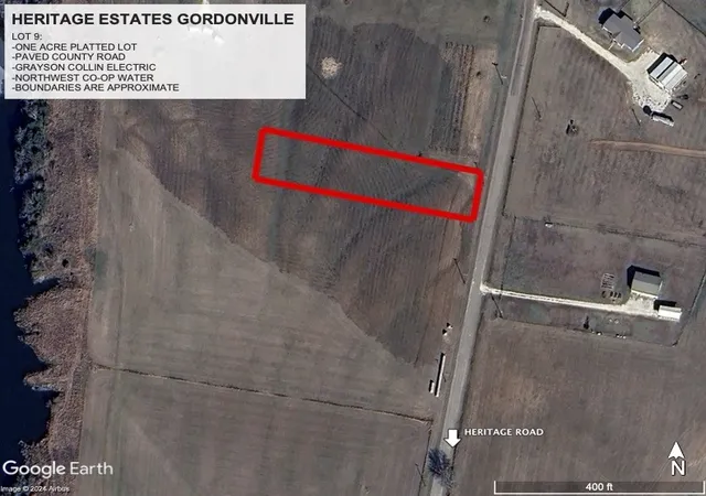 Photo 1 of Sale Pending at Lot 19 Heritage, Gordonville, TX 76245 | MLS# 20805163 | Listing updated on 2026-07-22