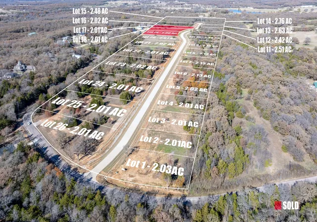 Photo 1 of Land for sale at 13 Shady Oak Ln, Valley View, TX 76272 | MLS# 20812273 | Listing updated on 2026-08-17