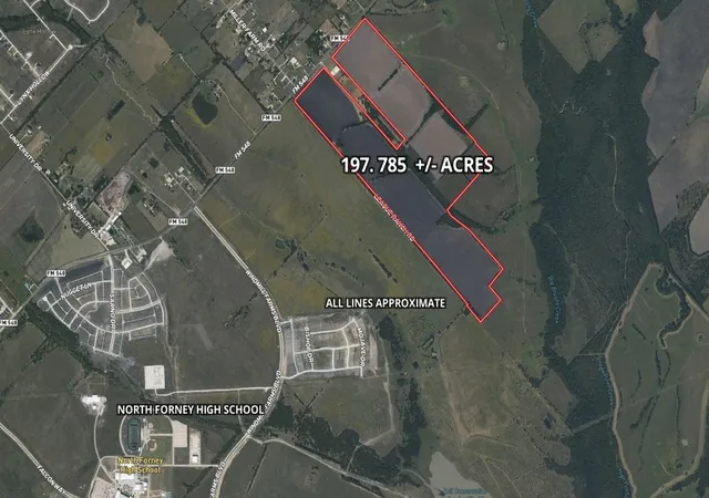 Photo 2 of Land for sale at 197 Acres Fm 548, Forney, TX 75126 | MLS# 20819355 | Listing updated on 2026-07-21