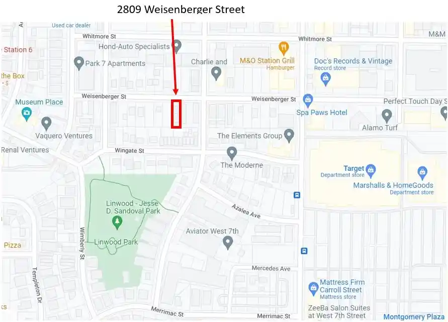 Photo 1 of Single family home for sale at 2809 Weisenberger St, Fort Worth, TX 76107 | MLS# 20843268 | Listing updated on 2026-06-09