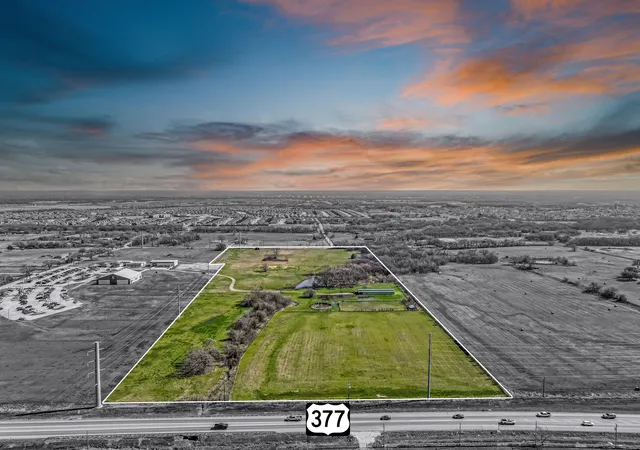 Photo 1 of Land for sale at Tbd Hwy 377, Aubrey, TX 76227 | MLS# 20849966 | Listing updated on 2026-07-20