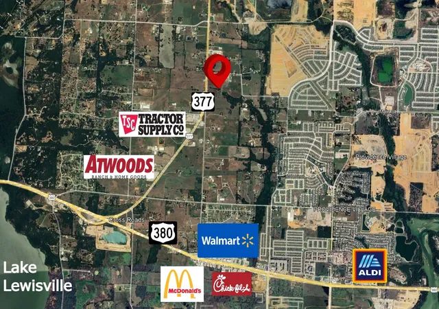 Photo 3 of Land for sale at Tbd Hwy 377, Aubrey, TX 76227 | MLS# 20849966 | Listing updated on 2026-07-20