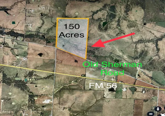 Photo 1 of Land for sale at 000 Old Sherman Off Of Rd, Southmayd, TX 76268 | MLS# 20888565 | Listing updated on 2026-07-14
