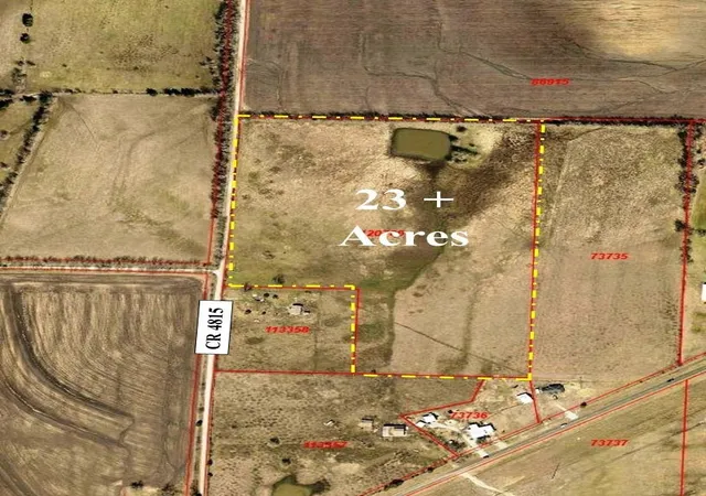 Photo 1 of Land for sale at 23 +/  Acres County Rd 4815, Leonard, TX 75452 | MLS# 20893100 | Listing updated on 2026-09-29