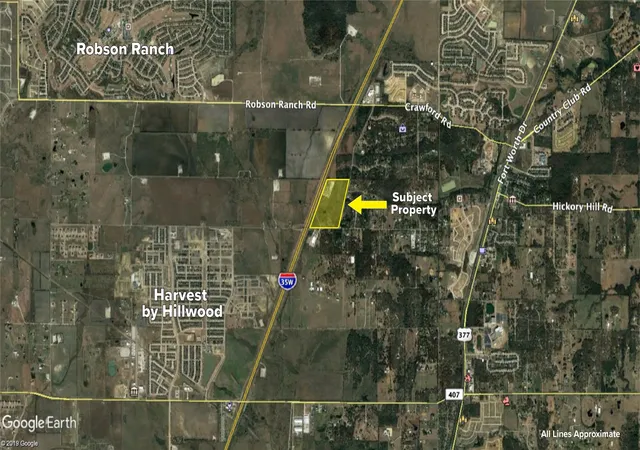 Photo 2 of Land for sale at Tbd Acres I35 W Hwy, Argyle, TX 76226 | MLS# 20913778 | Listing updated on 2026-08-25