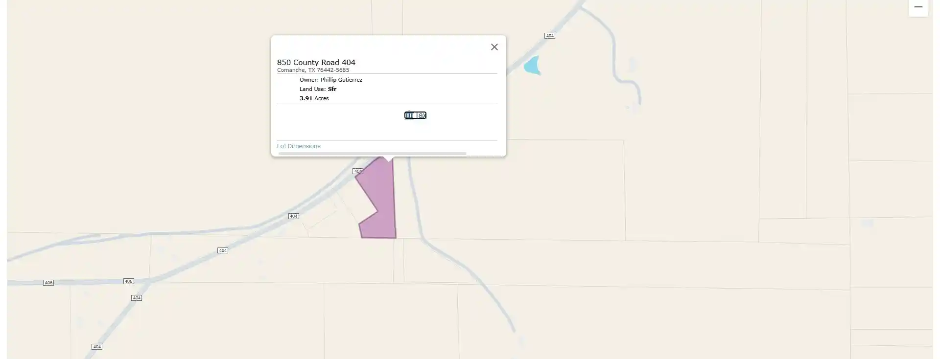 Photo 1 of Land for sale at 850 County Road 404, Comanche, TX 76442 | MLS# 20967674 | Listing updated on 2026-10-09