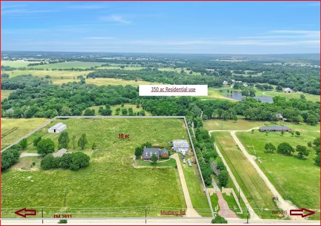 Photo 1 of Land for sale at 12153 Mustang Rd, Pilot Point, TX 76258 | MLS# 20980137 | Listing updated on 2026-07-22