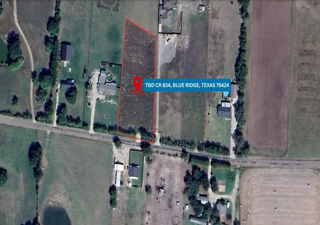 Photo 1 of Land for sale at Tbd Cr 834, Blue Ridge, TX 75424 | MLS# 20976674 | Listing updated on 2026-07-05