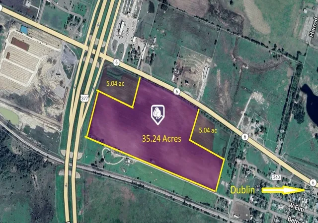 Photo 1 of Land for sale at Tbd 3 Hwy 6, Dublin, TX 76446 | MLS# 20982062 | Listing updated on 2026-09-23