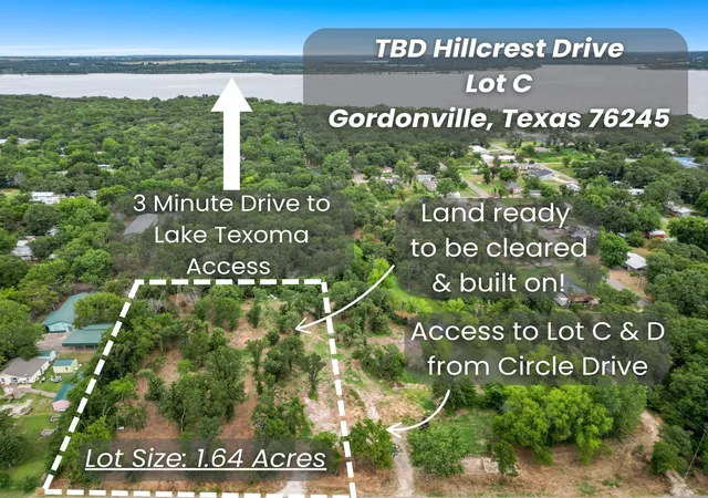 Homes for sale in Gordonville, TX | Tbd Hillcrest Cir, Gordonville, TX 76245 | MLS# 20985734