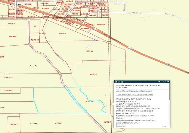Land for sale at 450 County Road 16060, Deport, TX 75435 | MLS# 21025060