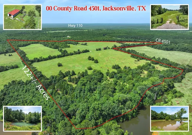 Photo 1 of Land for sale at 00 County Road 4501, Jacksonville, TX 75766 | MLS# 21015056 | Listing updated on 2026-07-27