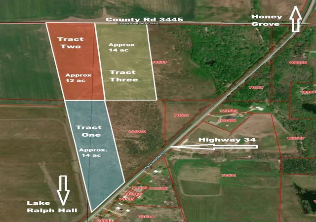Photo 1 of Land for sale at 000 County Road 3445, Honey Grove, TX 75446 | MLS# 21037001 | Listing updated on 2026-08-20