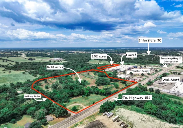 Photo 2 of Land for sale at 205 Acres S Broadway St, Sulphur Springs, TX 75482 | MLS# 21049852 | Listing updated on 2026-10-01