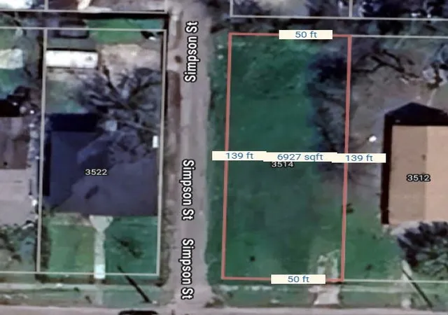 Photo 1 of Land for sale at 3514 Oneal St, Greenville, TX 75401 | MLS# 21051122 | Listing updated on 2026-07-07