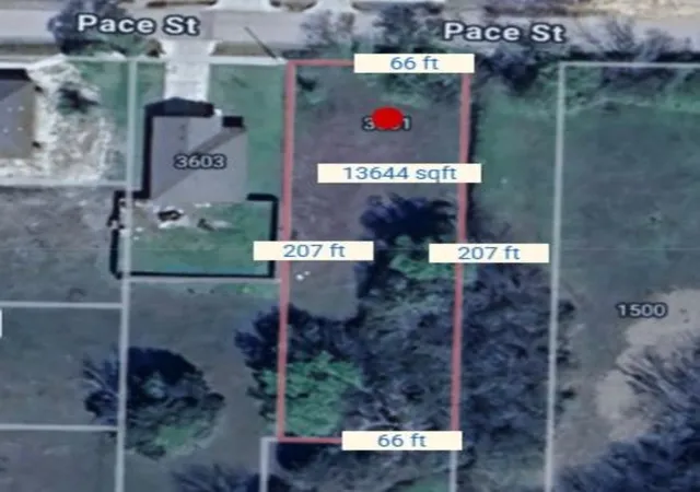 Photo 1 of Land for sale at 3601 Pace St, Greenville, TX 75401 | MLS# 21051707 | Listing updated on 2026-07-07