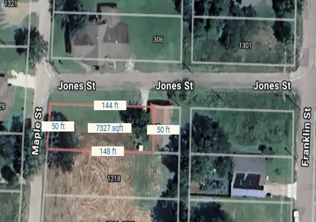 Photo 1 of Land for sale at 1220 Maple St, Bonham, TX 75418 | MLS# 21055221 | Listing updated on 2026-07-07