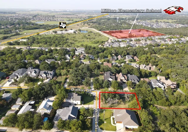 Photo 1 of Land for sale at Tbd Walnut St, Argyle, TX 76226 | MLS# 21062027 | Listing updated on 2026-08-22