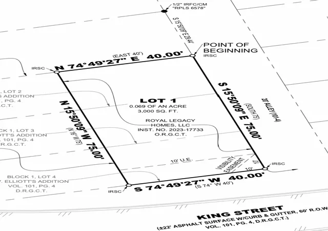 Photo 1 of Land for sale at 607 E King St, Sherman, TX 75090 | MLS# 21072862 | Listing updated on 2026-10-06