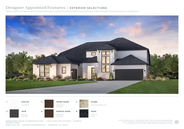 Photo 2 of Sale Pending at 480 Williamsburg Pl, Prosper, TX 75078 | MLS# 21076958 | Listing updated on 2026-08-19