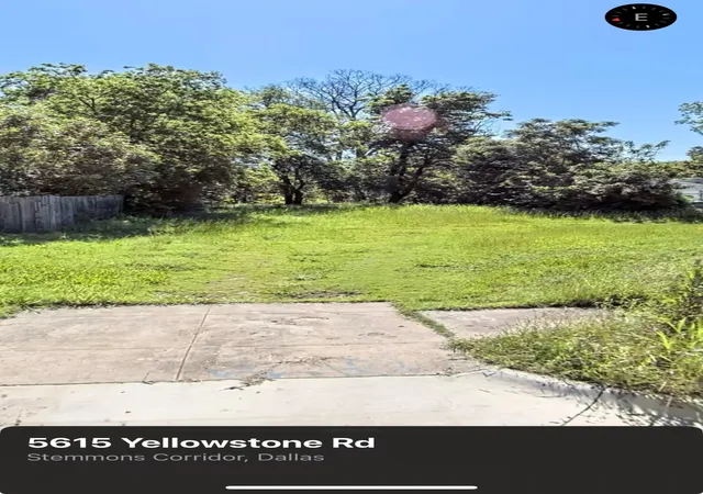 Photo 1 of Land for sale at 5610 Yellowstone Rd, Dallas, TX 75235 | MLS# 21085115 | Listing updated on 2026-09-15