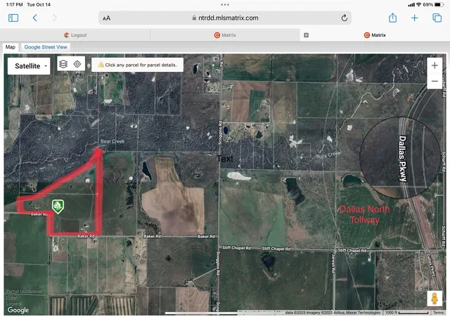 Photo 2 of Land for sale at Tbd W Baker Rd, Pilot Point, TX 76258 | MLS# 21086752 | Listing updated on 2026-08-22