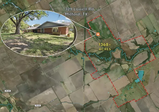 Land for sale at 329 Lowell Rd, Milford, TX 76670 | MLS# 21083019