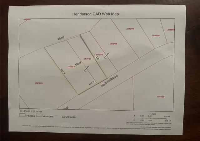 Photo 2 of Land for sale at 5331 Impala South Rd, Athens, TX 75752 | MLS# 21094096 | Listing updated on 2026-07-24