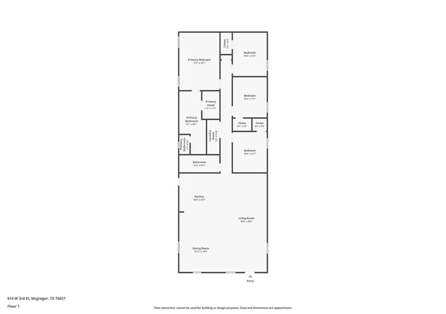 Photo 31 of Single family home for sale at 614 W 3rd St, Mc Gregor, TX 76657 | MLS# 21076371 | Listing updated on 2026-08-28