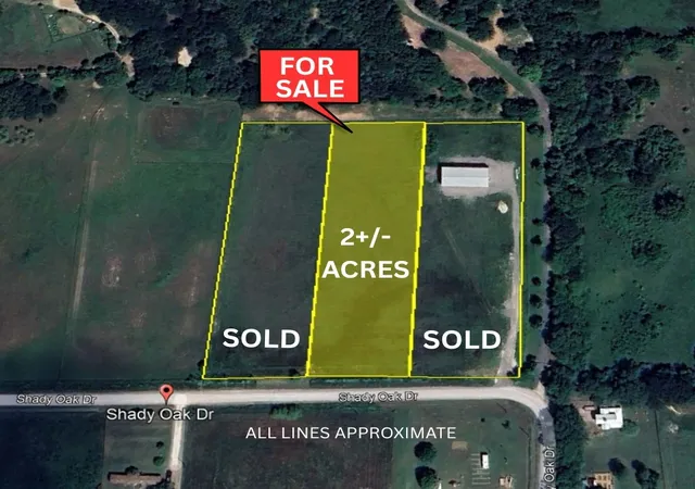 Land for sale at 0000 Shady Oak Dr, Aubrey, TX 76227 | MLS# 21098254