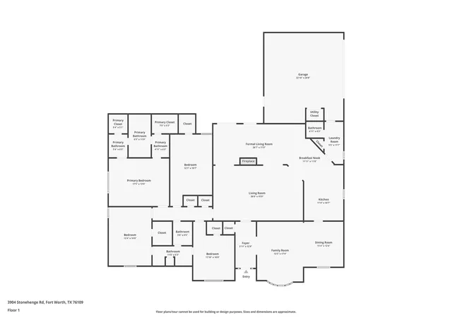 40th image of 3904 Stonehenge Rd, Fort Worth, TX 76109 | MLS# 21100302