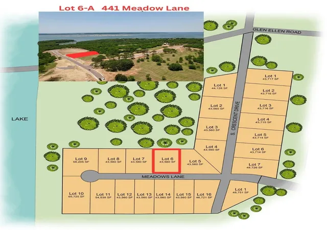 Photo 1 of Land for sale at 441 Meadow Ln, Pottsboro, TX 75076 | MLS# 21112535 | Listing updated on 2026-08-26
