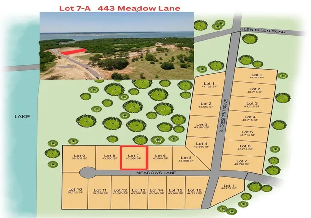 Photo 2 of Land for sale at 463 Meadow Ln, Pottsboro, TX 75076 | MLS# 21112553 | Listing updated on 2026-08-26