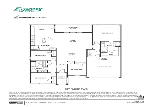 Photo 2 of Single family home for sale at 1905 Reveille Way, Terrell, TX 75160 | MLS# 21116313 | Listing updated on 2026-10-02