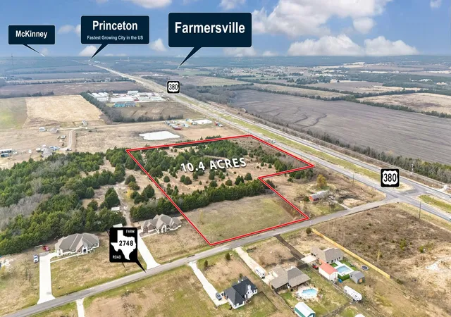 Photo 3 of Land for sale at 10 Acres Us 380 Hwy, Caddo Mills, TX 75135 | MLS# 21120131 | Listing updated on 2026-07-24