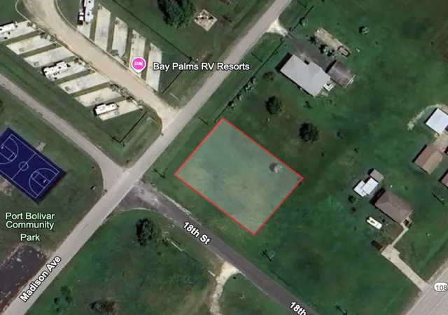 Photo 3 of Land for sale at 1314 18th Street, Port Bolivar, TX 77650 | MLS# 21128882 | Listing updated on 2026-07-14