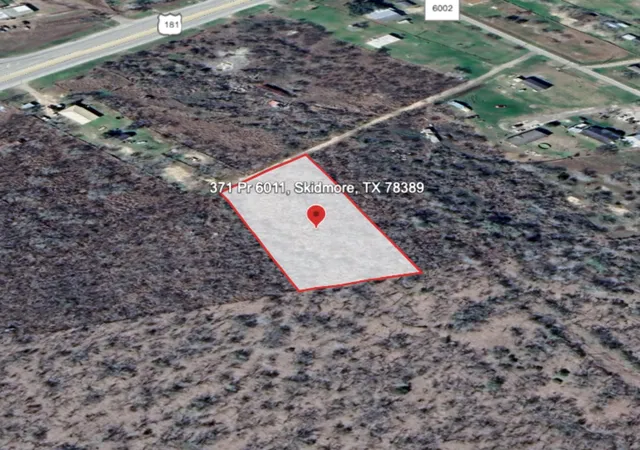 Photo 1 of Land for sale at 371 Private Rd #6011, Skidmore, TX 78389 | MLS# 21131587 | Listing updated on 2026-07-14