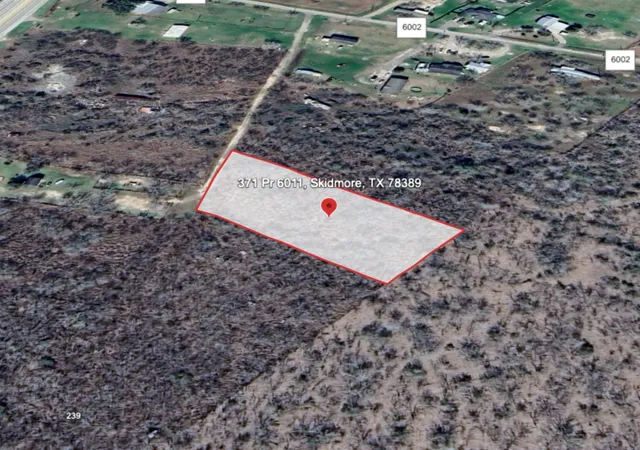 Photo 2 of Land for sale at 371 Private Rd #6011, Skidmore, TX 78389 | MLS# 21131587 | Listing updated on 2026-07-14