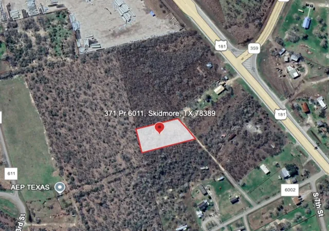 Photo 3 of Land for sale at 371 Private Rd #6011, Skidmore, TX 78389 | MLS# 21131587 | Listing updated on 2026-07-14