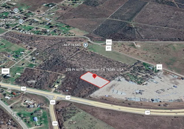 Photo 3 of Land for sale at 239 Private Rd #6011, Skidmore, TX 78389 | MLS# 21131602 | Listing updated on 2026-07-14