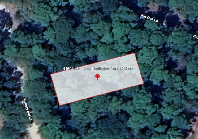 Photo 2 of Land for sale at 4160 Lt 8 Blk 22, Huntington, TX 75949 | MLS# 21131620 | Listing updated on 2026-07-14