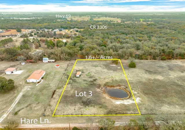 Photo 1 of Land for sale at Lot 3 Hare Ln, Greenville, TX 75402 | MLS# 21129187 | Listing updated on 2026-09-21