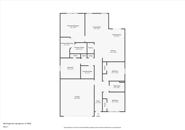Homes for sale in Springtown, TX | 909 Avagail Ave, Springtown, TX 76082 | MLS# 21136467