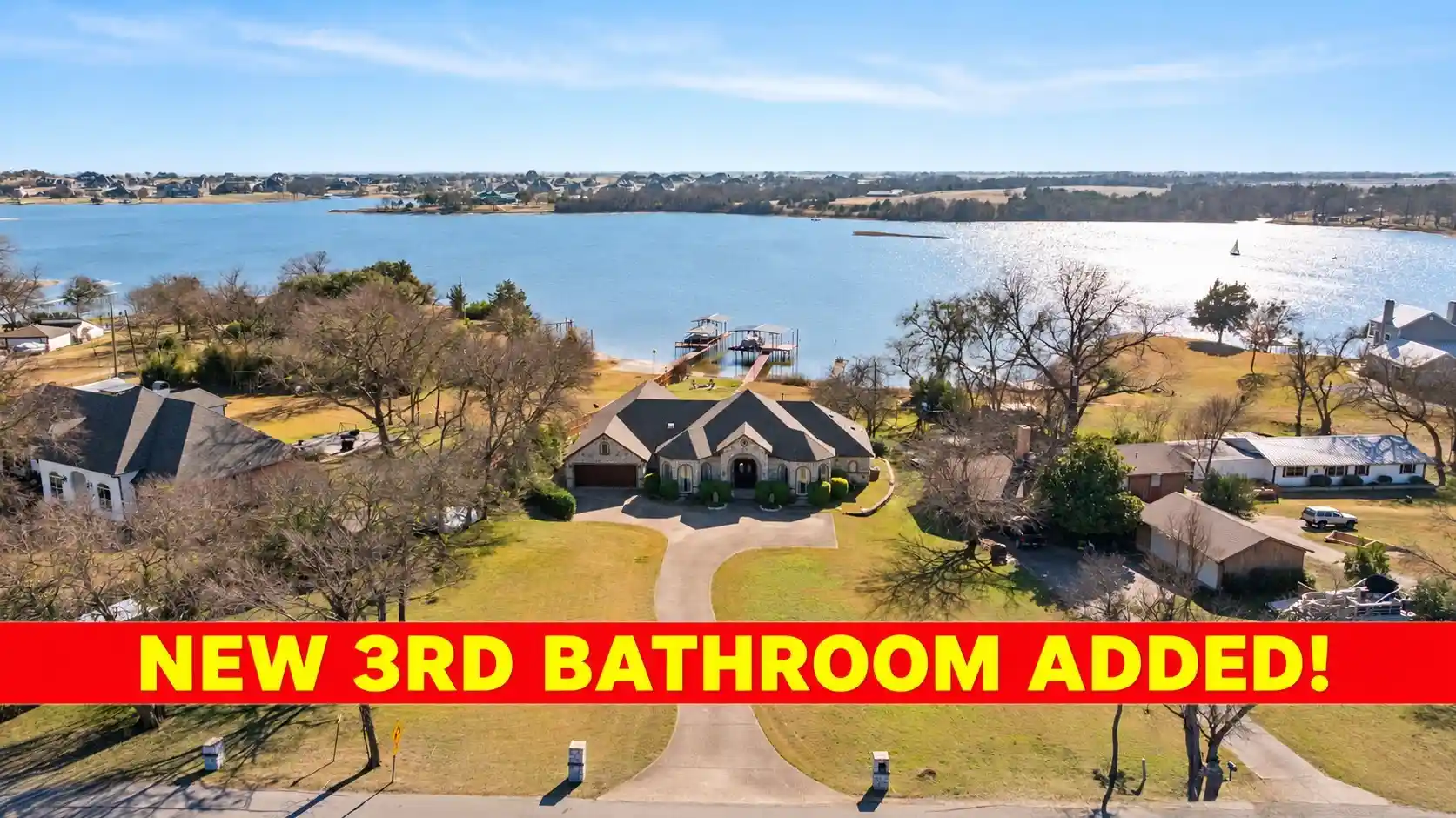 Photo 1 of Single family home for sale at 155 Lakeshore Dr, Waxahachie, TX 75165 | MLS# 21144075 | Listing updated on 2026-10-28
