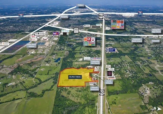 Photo 3 of Sale Pending at 618 Us Hwy 80 E, Sunnyvale, TX 75182 | MLS# 21148930 | Listing updated on 2026-08-20