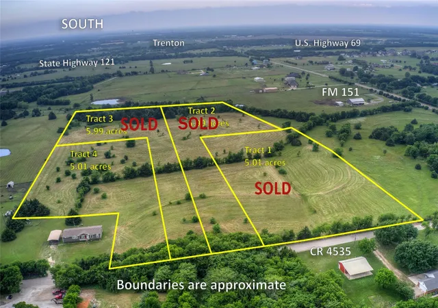 1st image of Lot 4 Cr 4535, Trenton, TX 75490 | MLS# 21153920